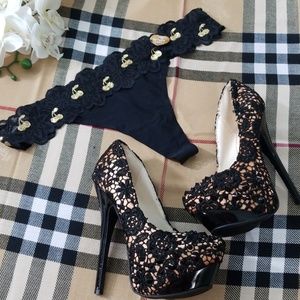 Juicy Couture Lace Cherry Thong